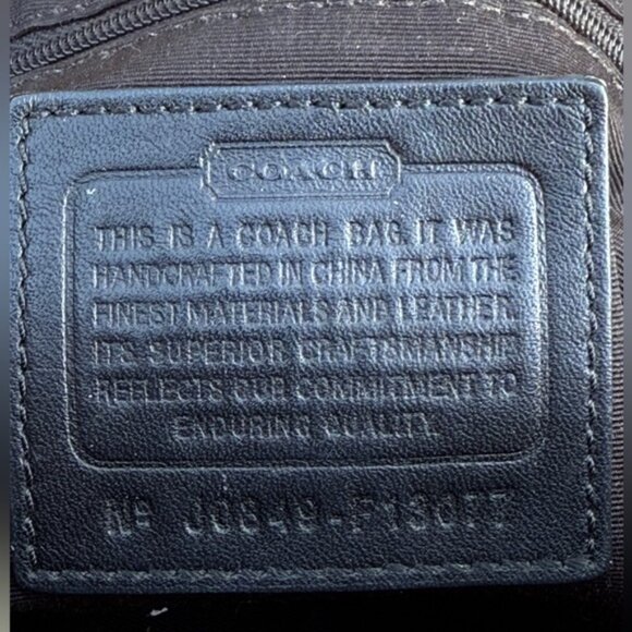 Coach Hampton “2008” (F13077) Signature Canvas With Leather Trim Tote Bag (EUC) - Picture 14 of 14